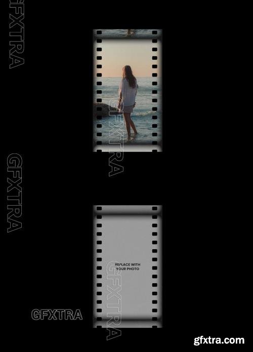 Analog Film Frame Photo Effect Mockup Template 545342170 Analog Film Frame Photo Effect Mockup Template 545342170