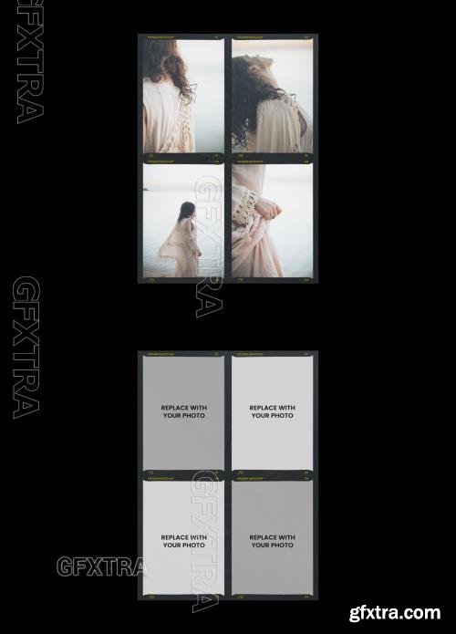 Analog Film Frame Photo Effect Mockup Template 545341982 Analog Film Frame Photo Effect Mockup Template 545341982