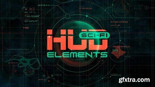 Videohive Sci-fi HUD Elements 45894993