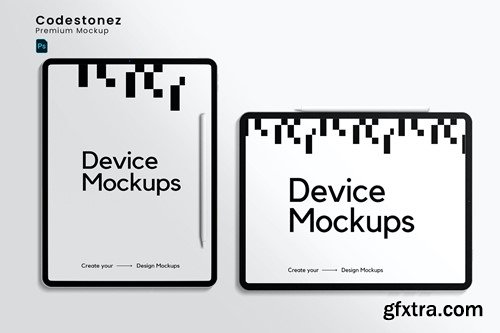 iPad Pro And Pen Realistic Mockups F4K4NYC iPad Pro And Pen Realistic Mockups F4K4NYC