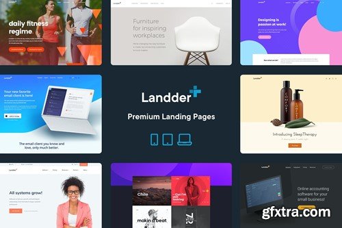 Landder+ – Lead Generation HTML Landing Pages 2YSF4VR