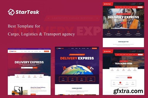 Startesk - Logistics & Transport HTML5 Template 2R4SDM4