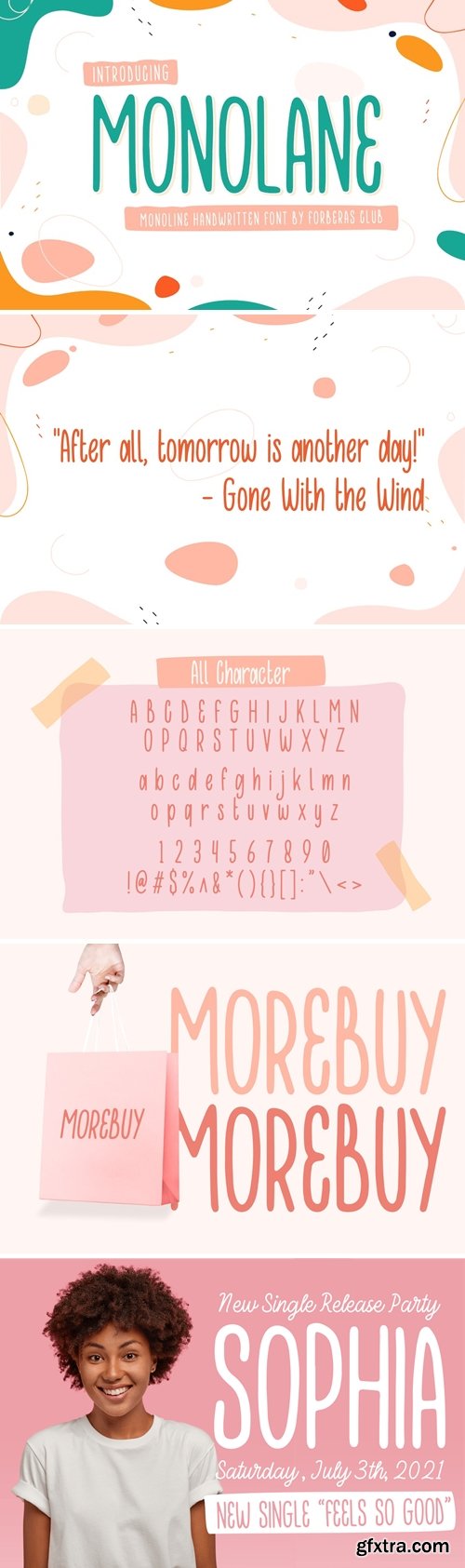 Monolane Font