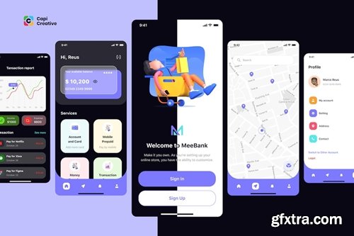 MeeBank App Design 3L3LYPB
