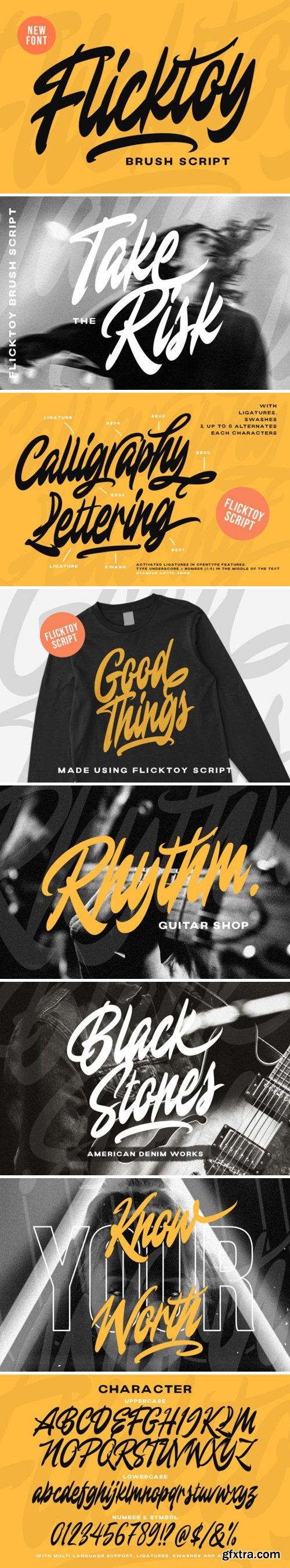Flicktoy Font Flicktoy Font
