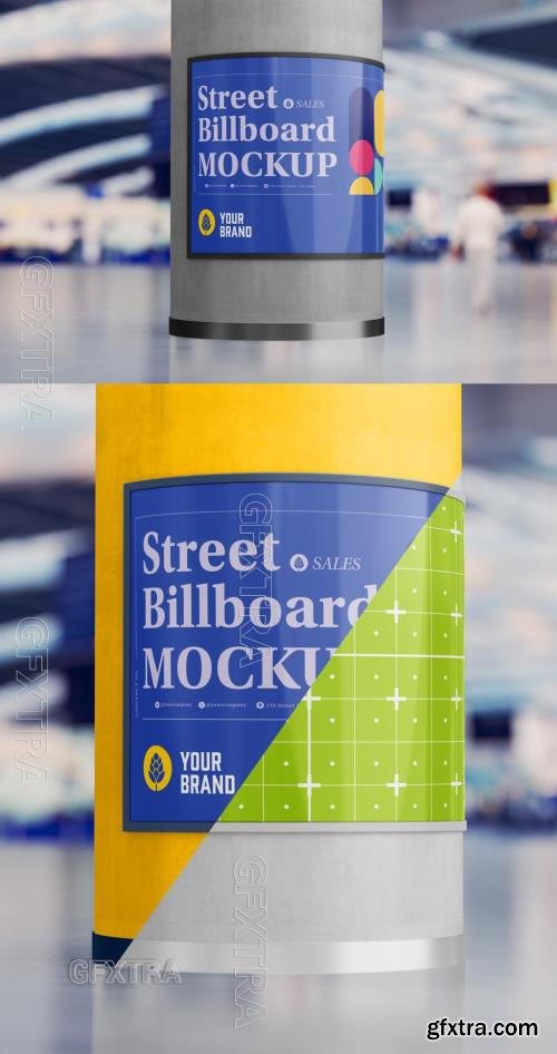 Airport Billboard Advertisement Scene Mockup 607783143 Airport Billboard Advertisement Scene Mockup 607783143