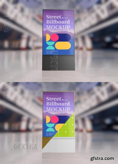 Indoor Mall Billboard Advertisement Scene Mockup 607777216 Indoor Mall Billboard Advertisement Scene Mockup 607777216