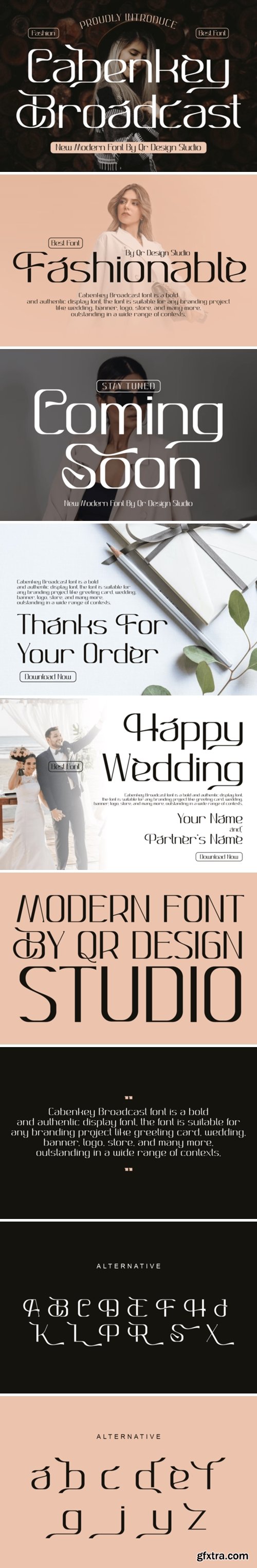 Cabenkey Broadcast Font Cabenkey Broadcast Font