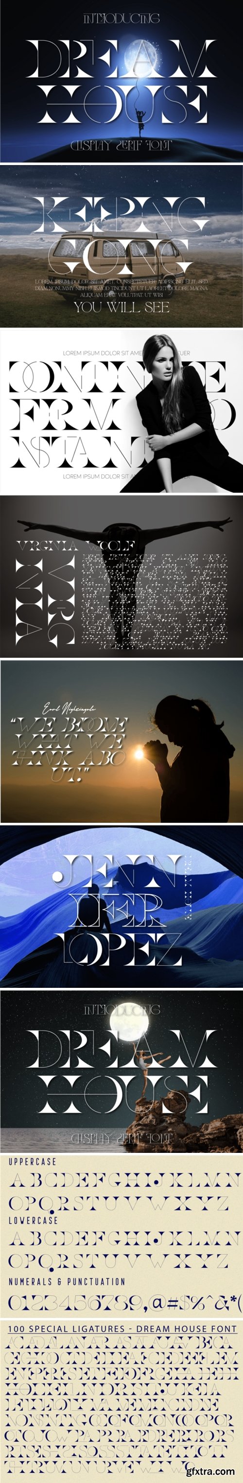 Dream House Font Dream House Font