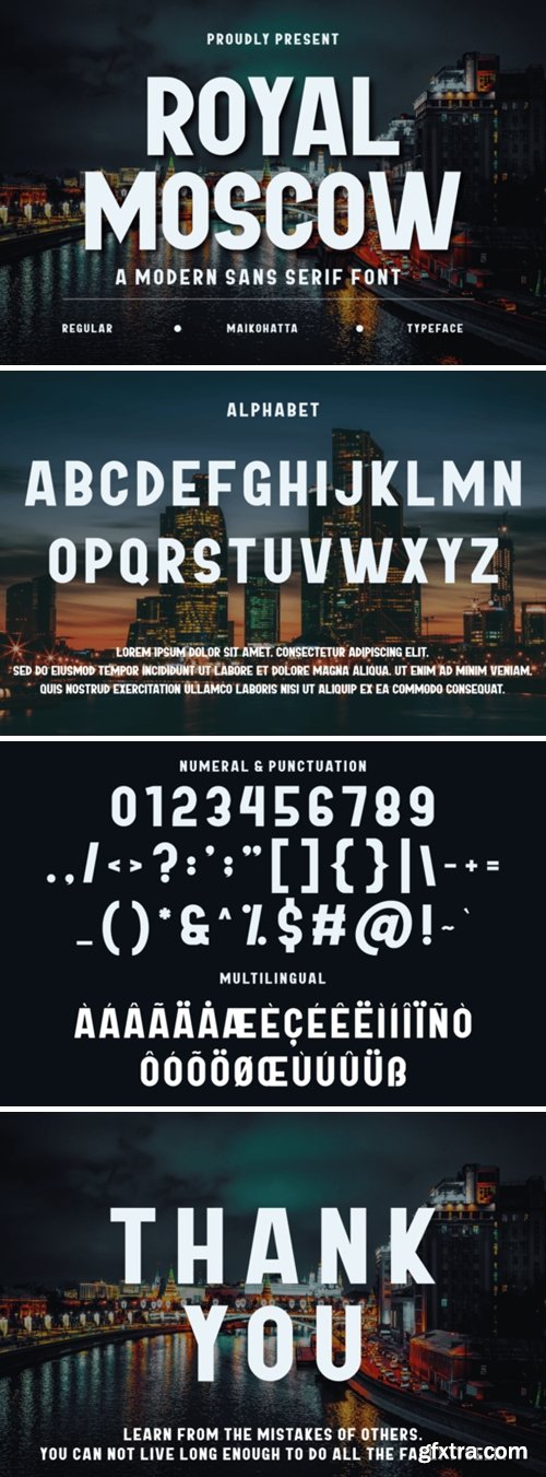 Royal Moscow Font