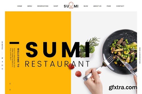 Themeforest Sumi Restaurant HTML Template 19756384