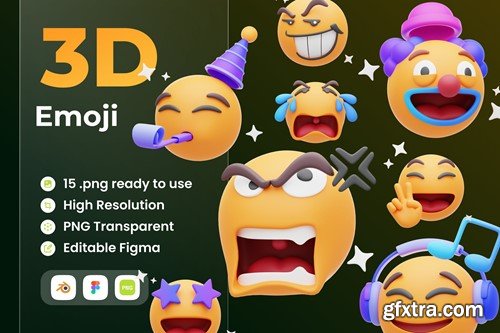 Emoji 3D Illustration CPQYNNP