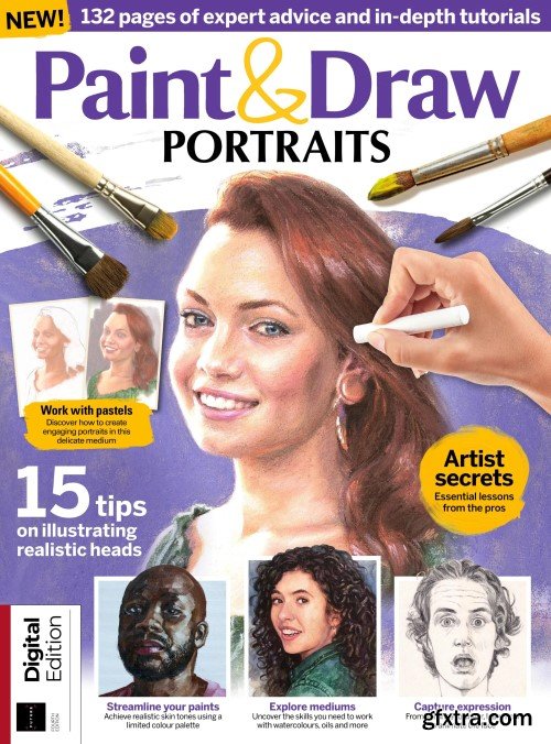 Paint & Draw Portraits - 4th Edition, 2023