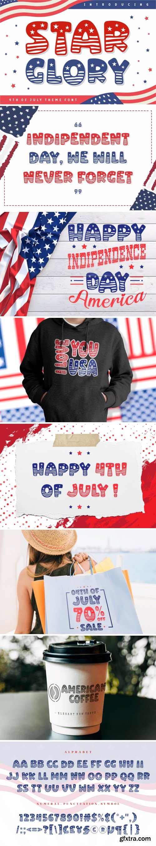 Star Glory Font Star Glory Font