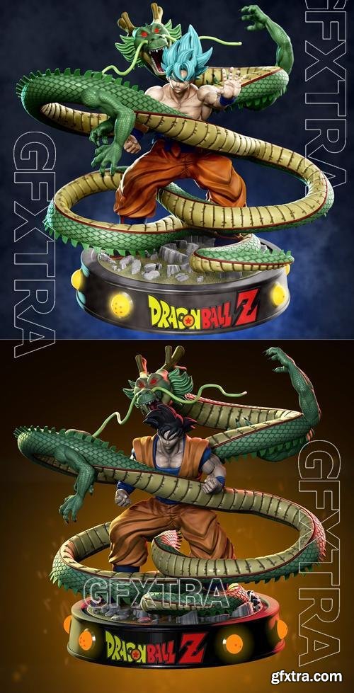 Dragon Ball - GOKU DRAGON &ndash; 3D Print Model