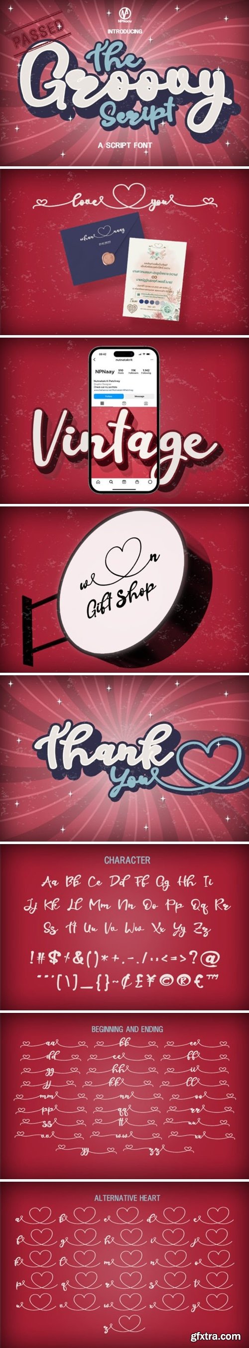 Groovy Script Font Groovy Script Font