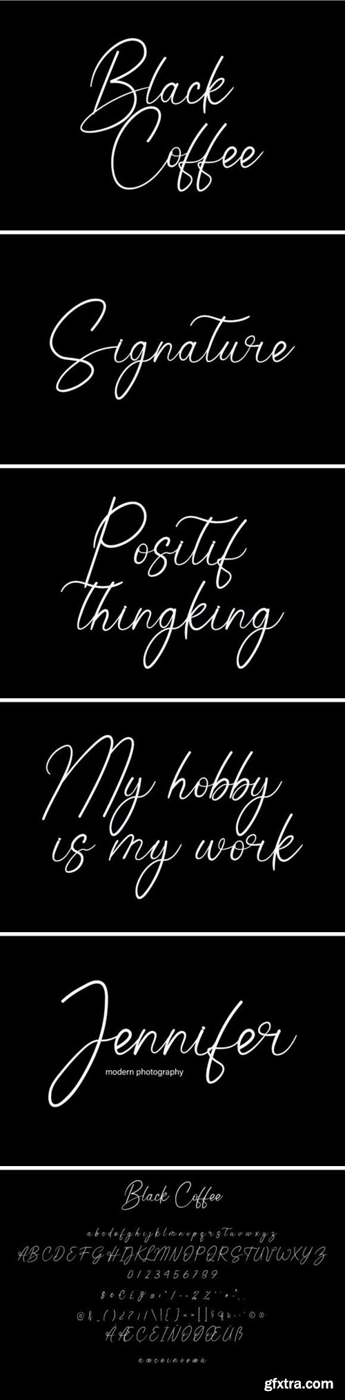 Black Coffee Font Black Coffee Font