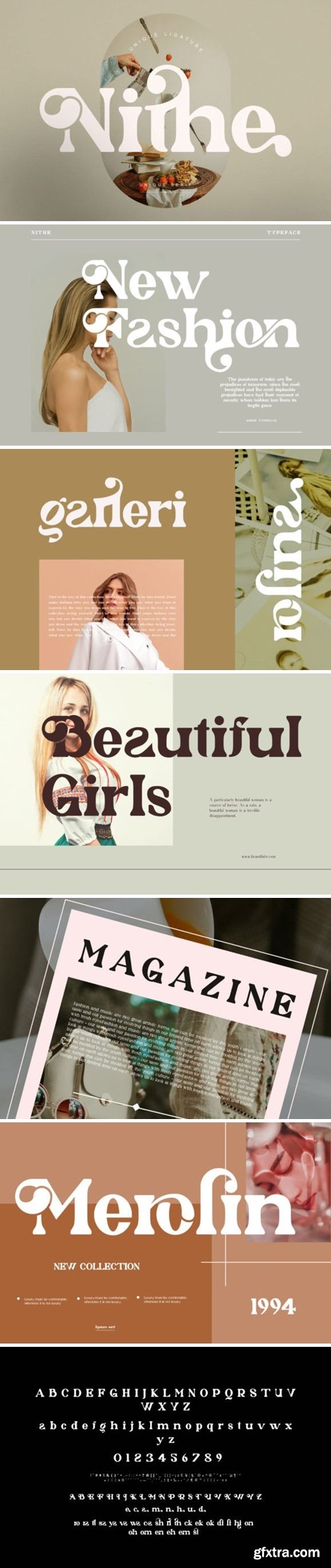 Nithe Font Nithe Font