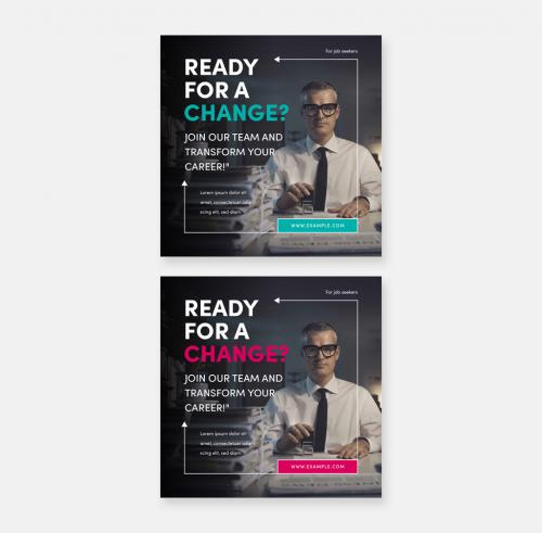 Social Media Layouts For Hiring Purposes 583819213