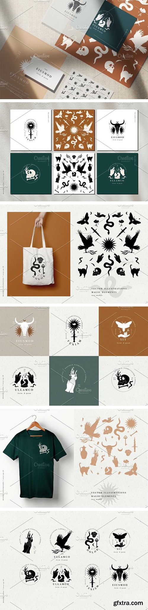 Mystery Collection - Logos & Icons Vector Design Templates