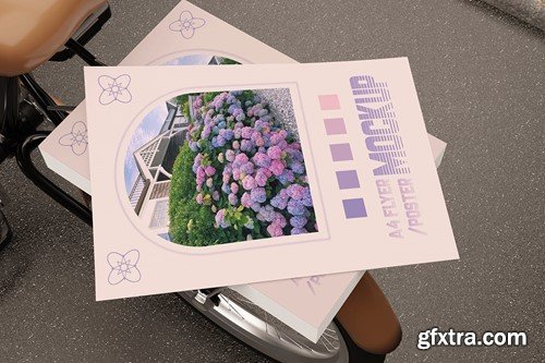 A4 Poster / Flyer Mockup Q7WGGEV A4 Poster / Flyer Mockup Q7WGGEV