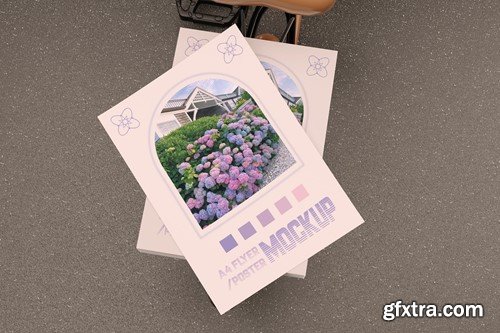 A4 Poster / Flyer Mockup Q7WGGEV A4 Poster / Flyer Mockup Q7WGGEV