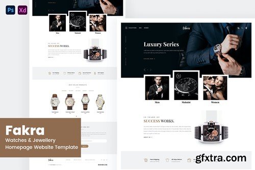 Fakra - Watches & Jewellery Website Design 44C7658 Fakra - Watches & Jewellery Website Design 44C7658