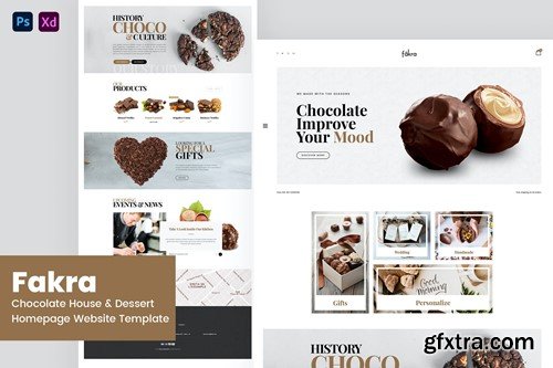 Fakra - Chocolate House Website Design CVYBG9P Fakra - Chocolate House Website Design CVYBG9P
