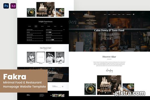 Fakra - Food & Restaurant Website Design 6YH9WFW Fakra - Food & Restaurant Website Design 6YH9WFW