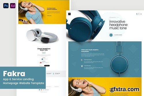 Fakra - Single Product & App Landing Design 38QWYQP Fakra - Single Product & App Landing Design 38QWYQP