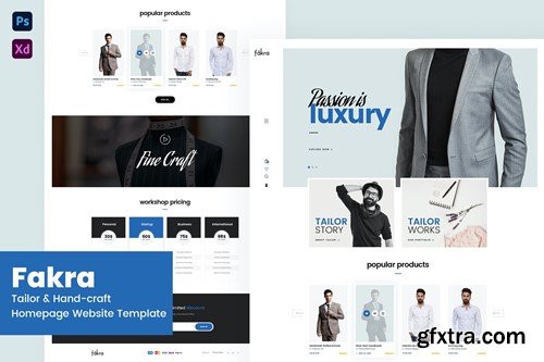Fakra - Tailor & Hand Craft Website Design WBPD4QN Fakra - Tailor & Hand Craft Website Design WBPD4QN