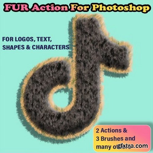 GraphicRiver - Fur Creator Photoshop Action - 45930854