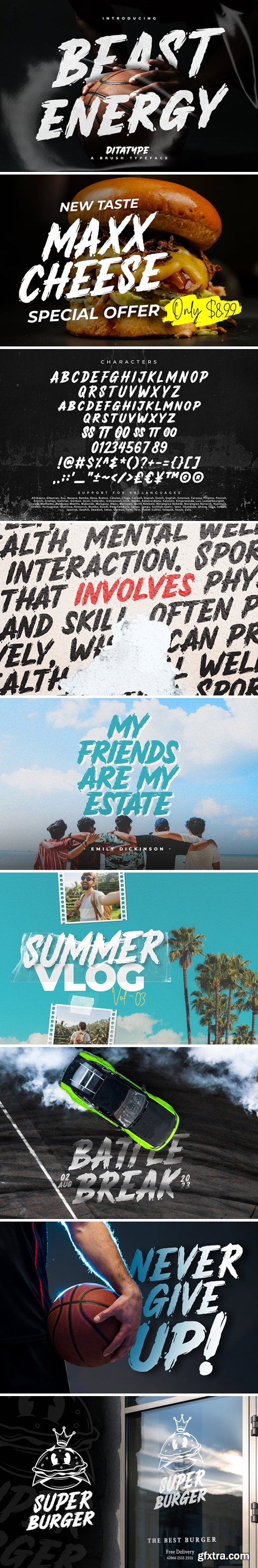 Beast Energy Font Beast Energy Font