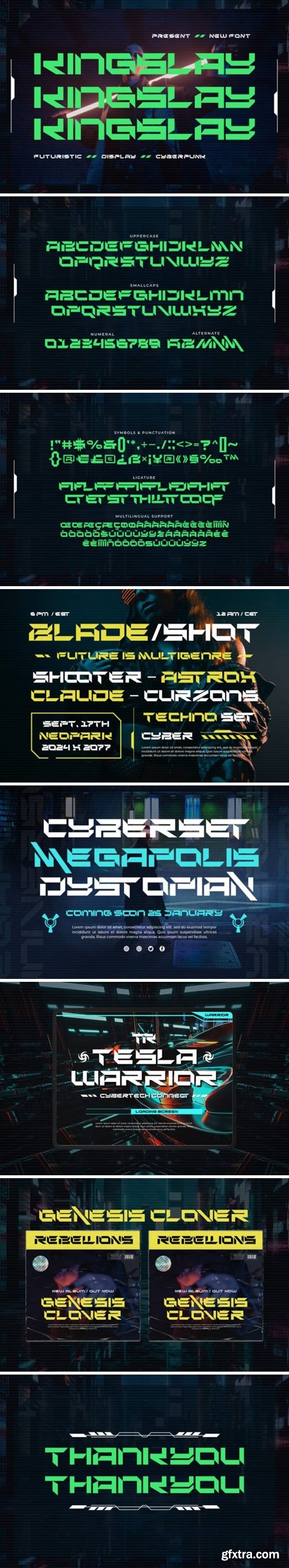 Kingslay Font Kingslay Font