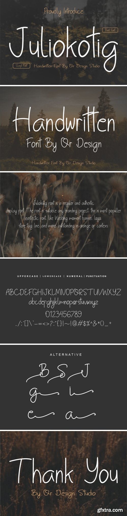 Juliokutig Font Juliokutig Font