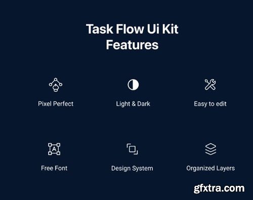 Taskflow - Project Management App UI Kit Ui8.net