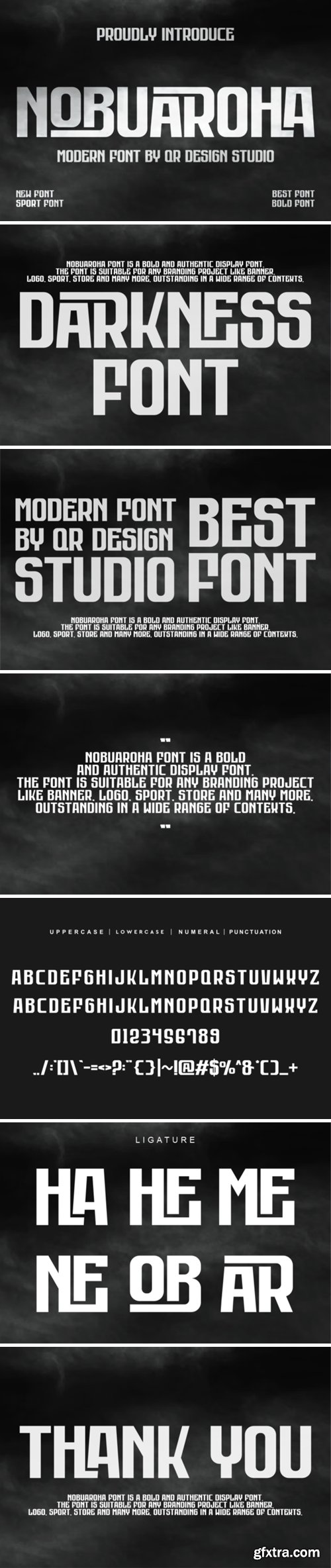 Nobuaroha Font Nobuaroha Font