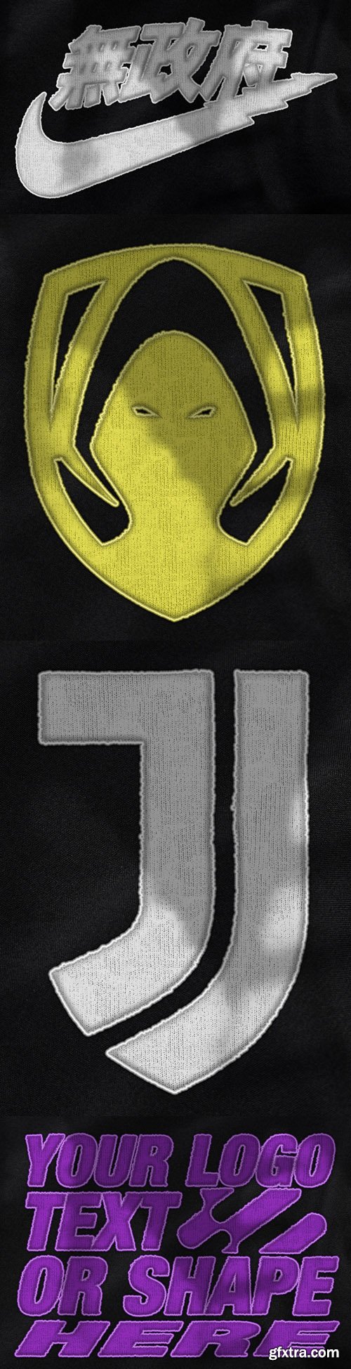 Embroided Logo PSD Mockup Template for Photoshop Embroided Logo PSD Mockup Template for Photoshop