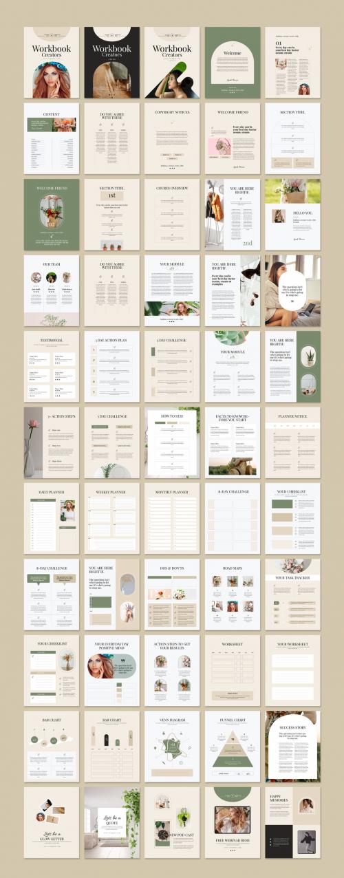 Work Book Elegant for Course Creators 583875919