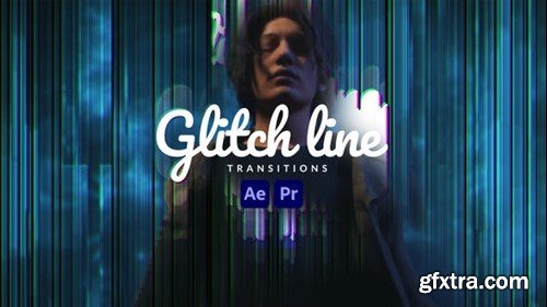 Videohive Glitch Transitions 46175866