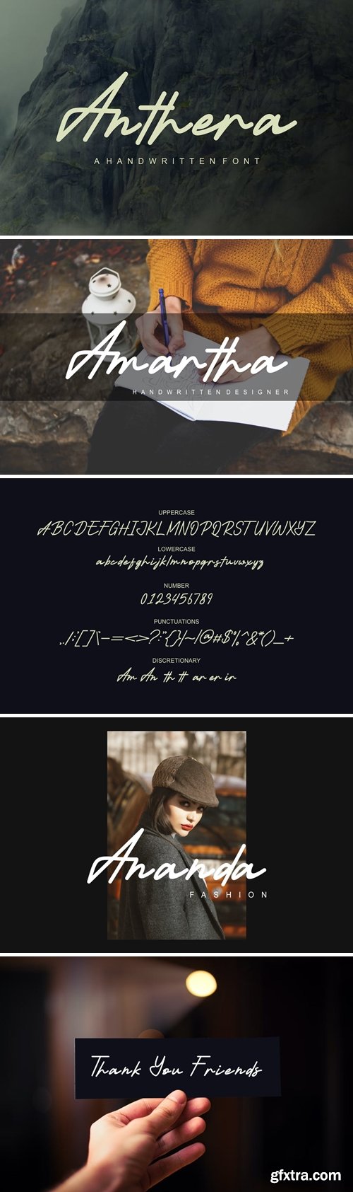 Anthera Font Anthera Font