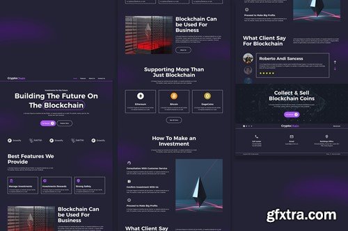 CryptoChain - Blockchain Landing Page ZMV98KN CryptoChain - Blockchain Landing Page ZMV98KN