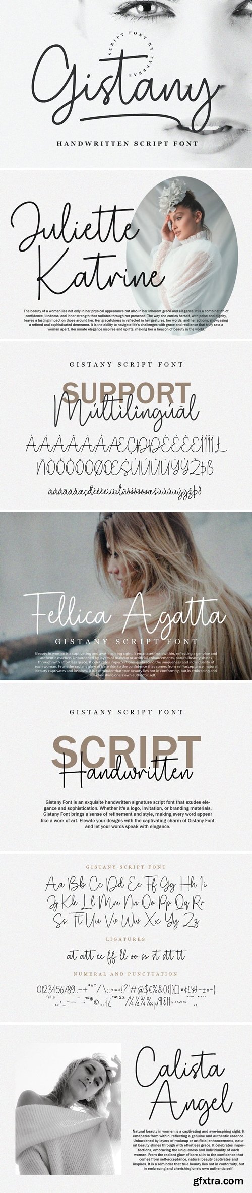 Gistany Handwritten Script Font Gistany Handwritten Script Font