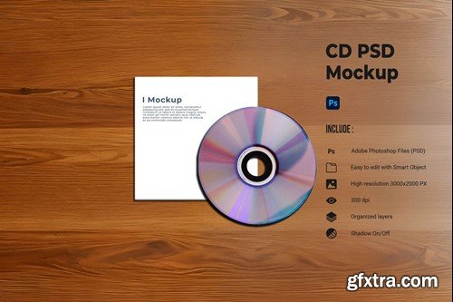 Disc and Cover CD/DVD Mockups UKUAR78 Disc and Cover CD/DVD Mockups UKUAR78