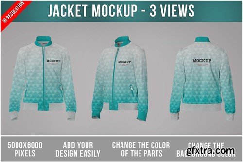 Jacket Mockup VWL5RAP