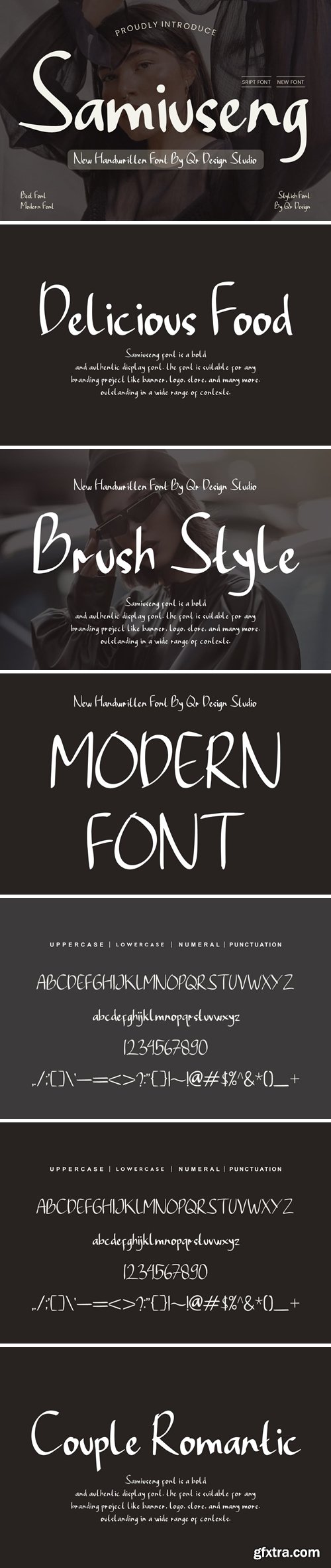 Samiuseng Font Samiuseng Font