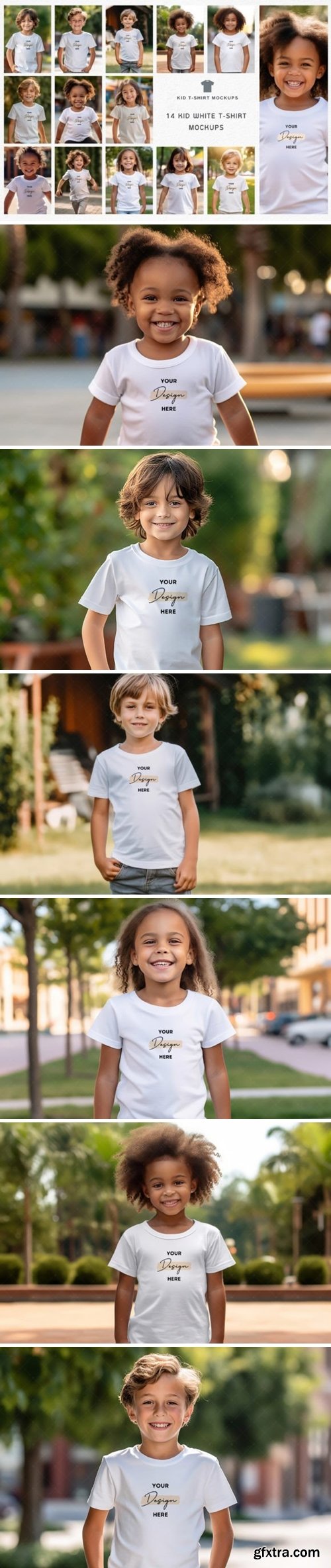 Kid White T-shirt Mockup 72147474 Kid White T-shirt Mockup 72147474