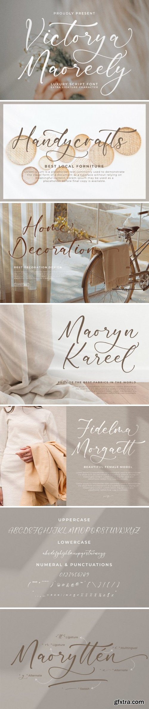 Victorya Maoreely Font Victorya Maoreely Font