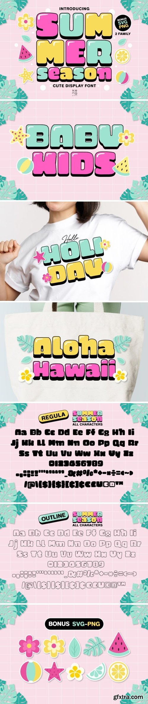 Summer Season Font