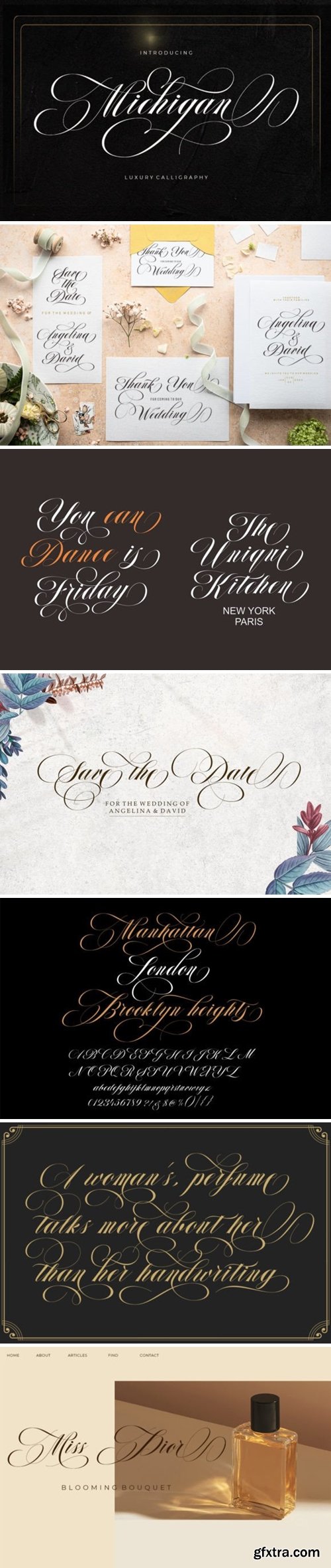 Michigan Font Michigan Font